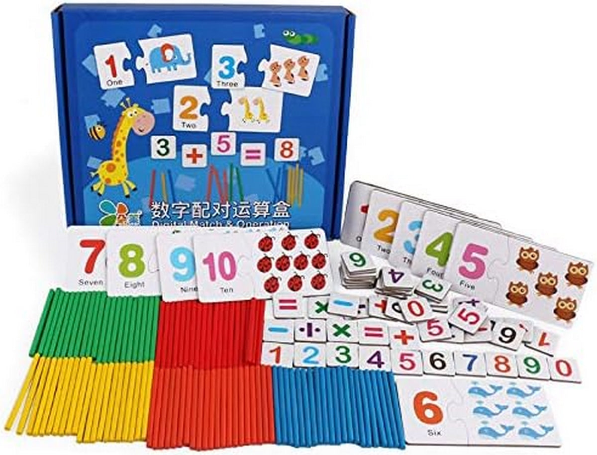 Rompecabezas Matematico Figuras Animales