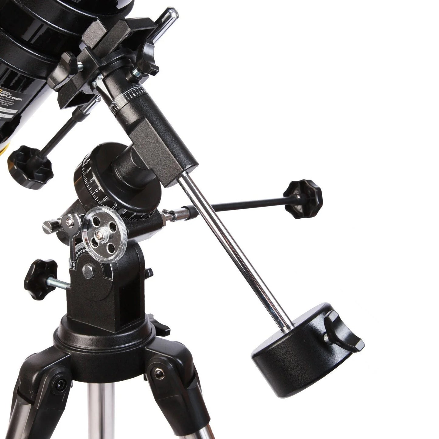 Telescopio Newtoniano National Geographic NG de 114 mm con montura ecuatorial