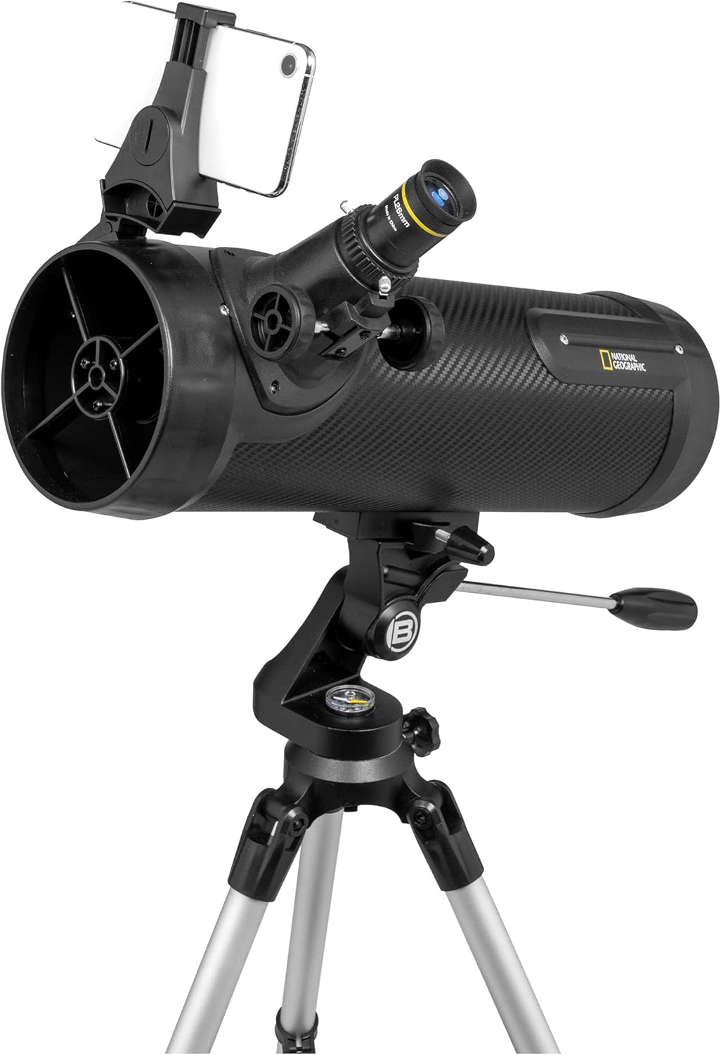 Telescopio Reflector con APP National Geographic 114mm