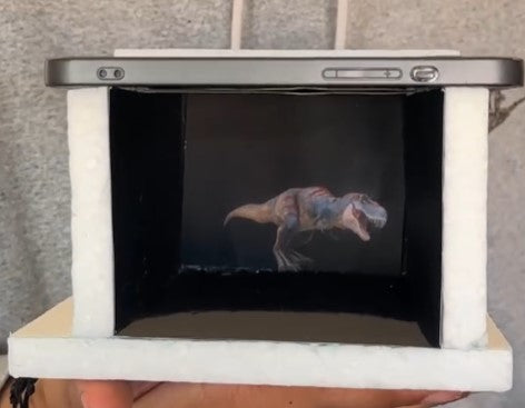 Caja de hologramas para cualquier Smartphone