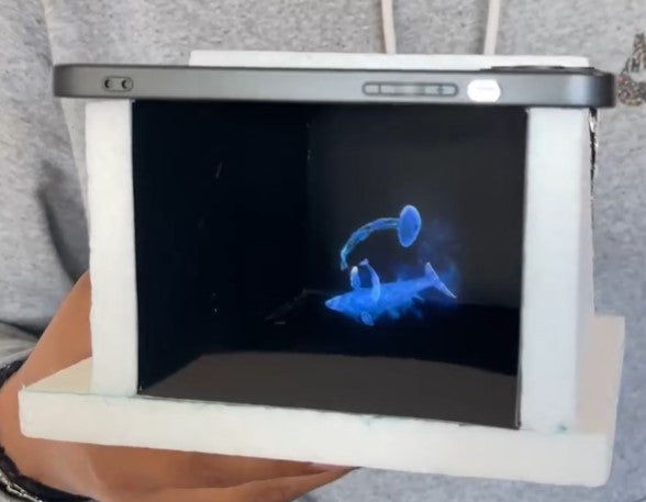 Caja de hologramas para cualquier Smartphone