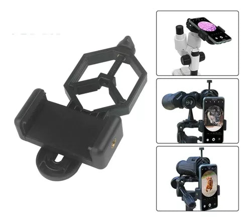 Adaptador De Celular/smartphone Para Telescopio/binoculares/microscopio