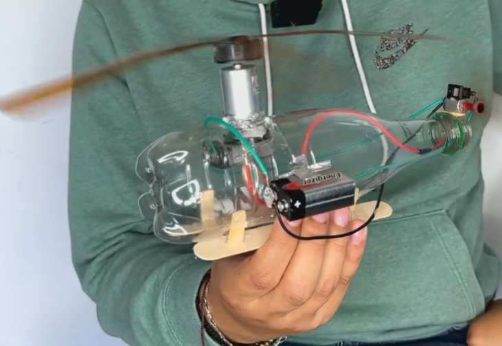 Helicoptero de botellas Kit