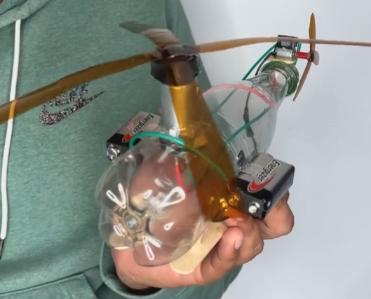 Helicoptero de botellas Kit