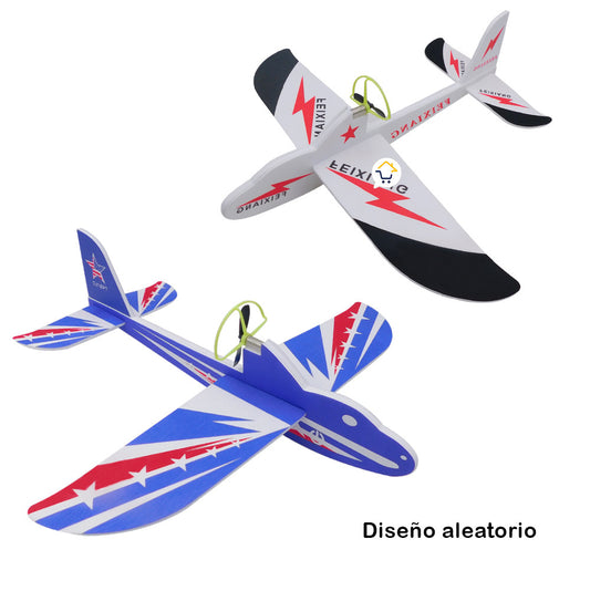 Avión Planeador con motor