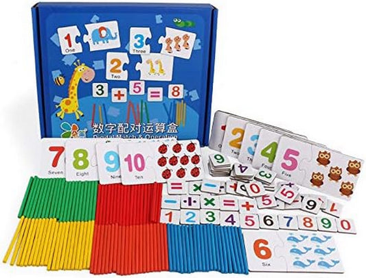 Rompecabezas Matematico Figuras Animales