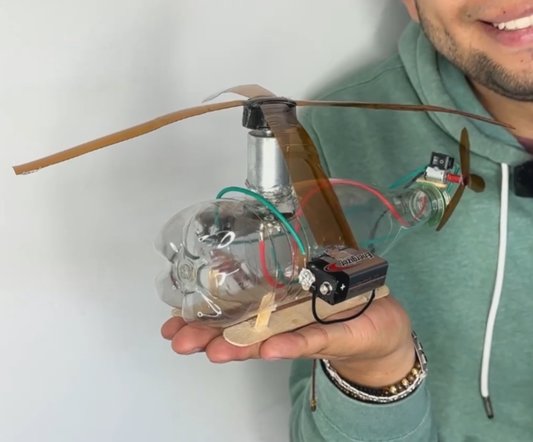 Helicoptero de botellas Kit